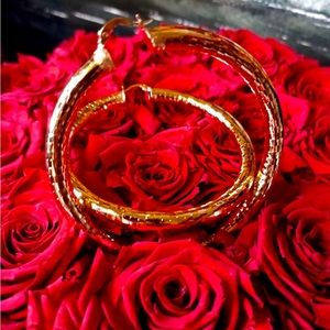 New gold hoops